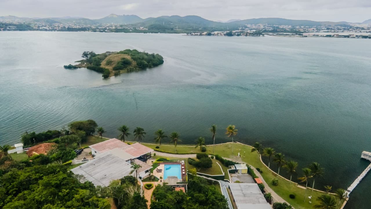 Propriedade exclusiva nas Palmeiras vista de cima